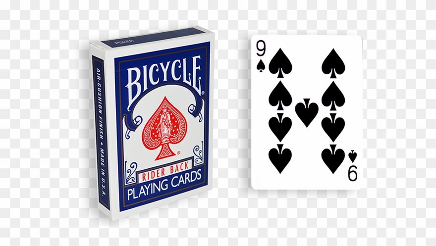 Blue One Way Forcing Deck - Deck Of Bicycle Playing Cards Clipart
