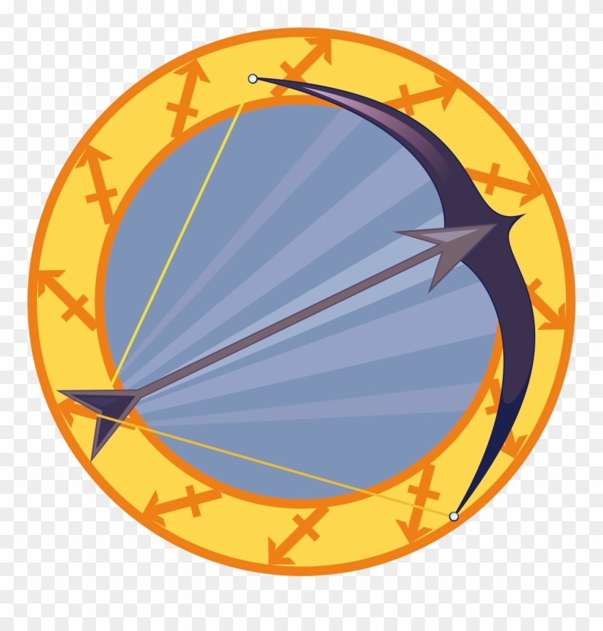 Sagittarius Vector Star Sign - Sagittarius Clipart