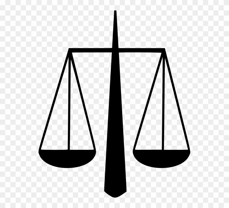 Justice Scales Clipart 10, Buy Clip Art - Logo Timbangan Keadilan Cdr - Png Download