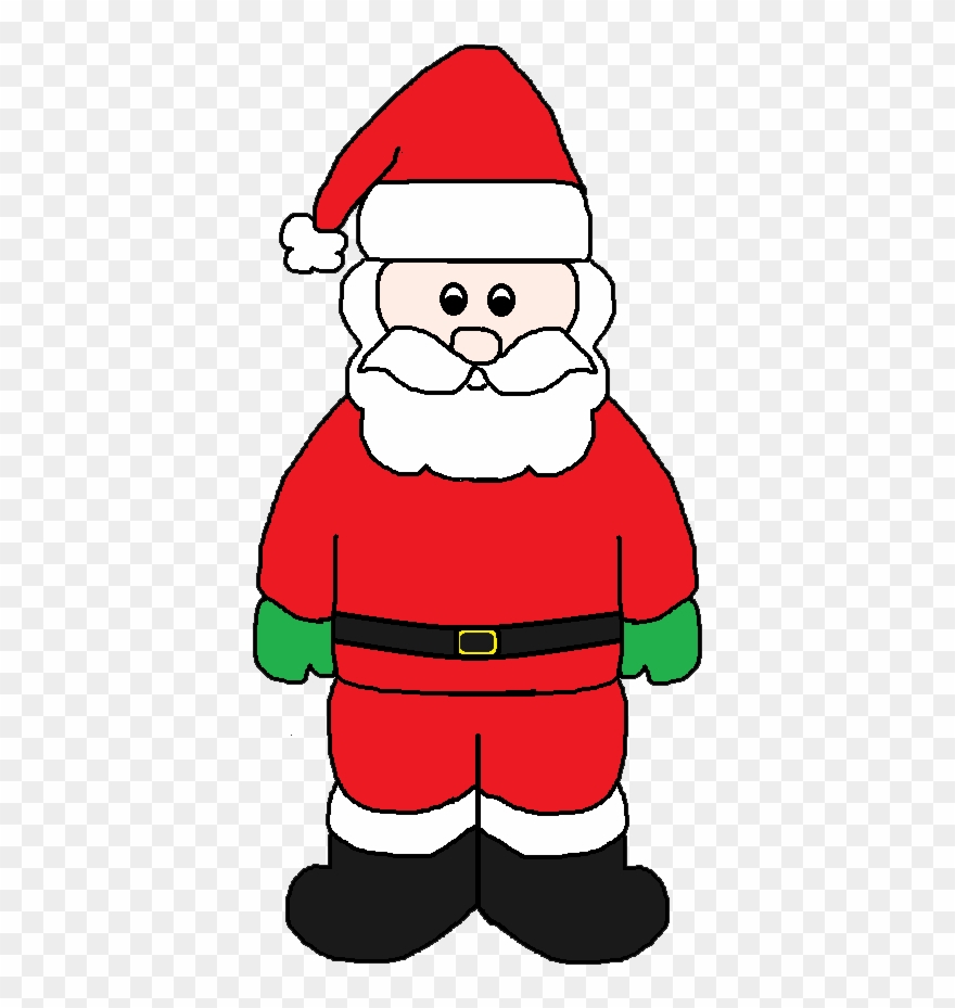 Cartoon Santas Clipart