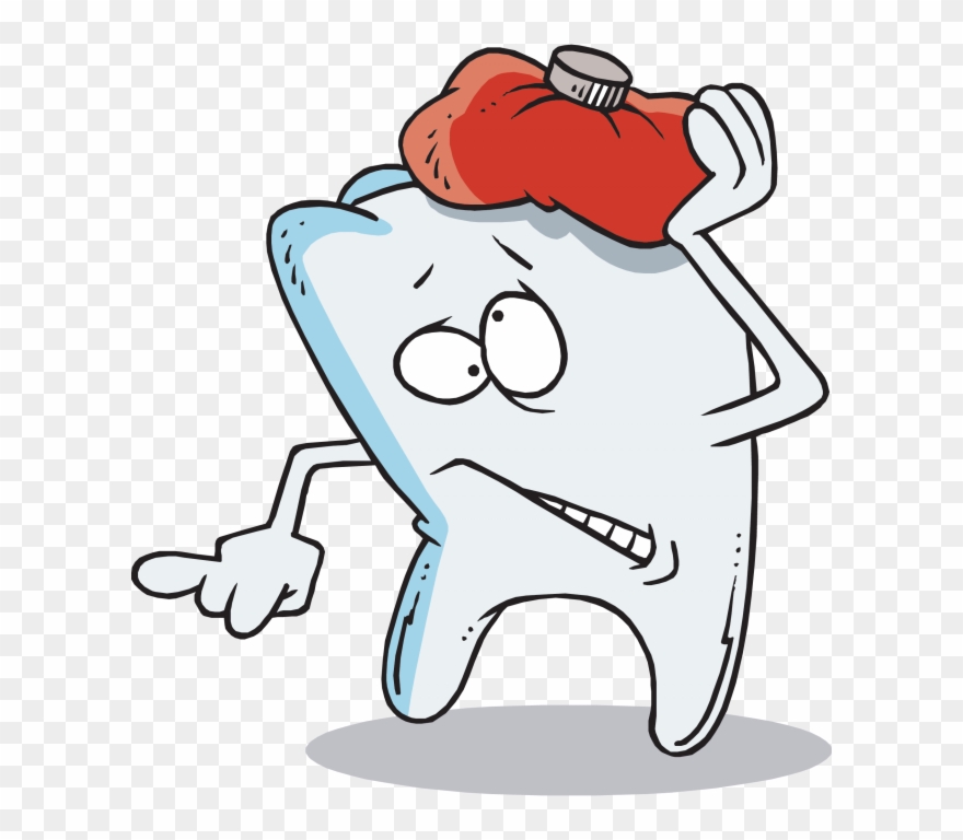 On Top Of Being On My Own For The Weekend, The Weather - Tooth Ache Png Clipart