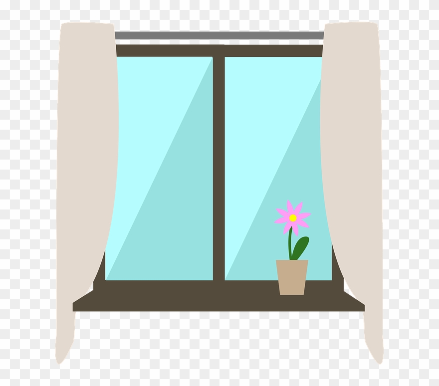 Closed Window Cliparts 5, Buy Clip Art - Fenster Clipart - Png Download