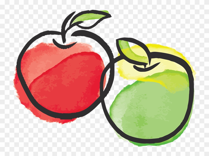 Apple Illustration - Apple Fruit Clipart