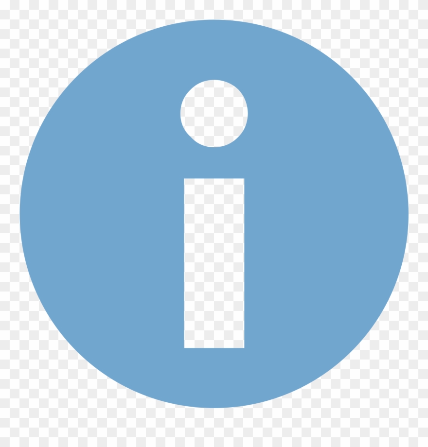 Info Icon - Info Icon Transparent Clipart