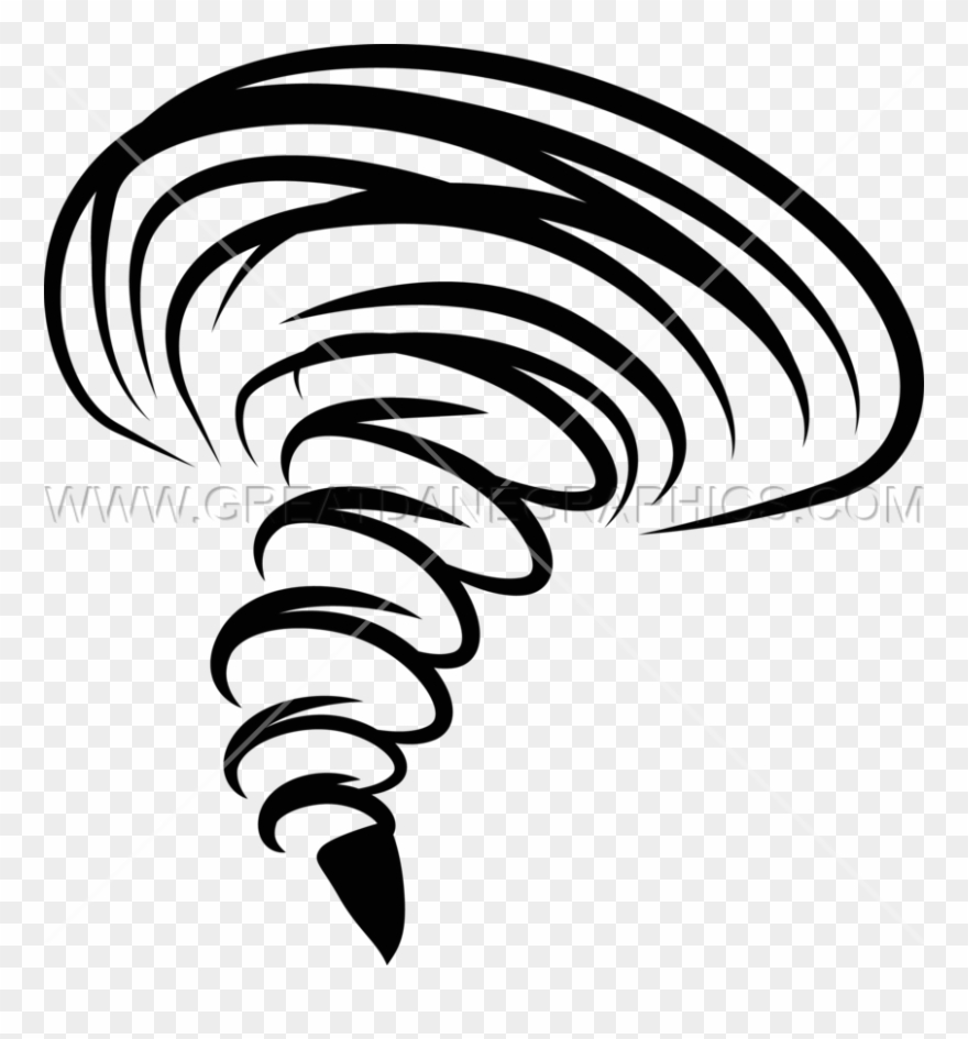 Production Ready Artwork For - Tornado Mascot Clipart