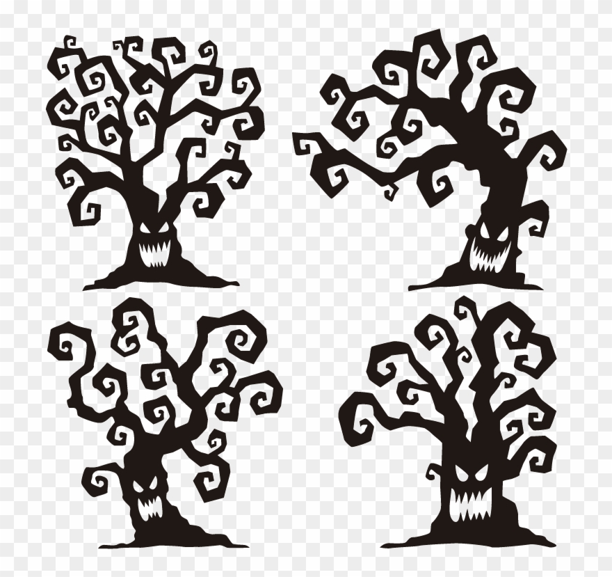 Decor Vector Halloween - Halloween Decor Vector Clipart