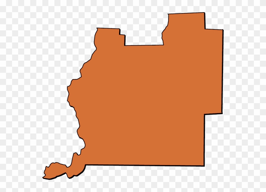 A Collection Of Simplified Outline Maps Of Washington - Map Clipart