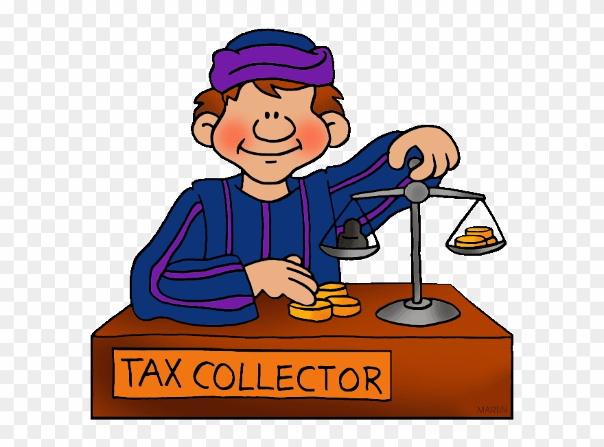 Clip Art By Phillip Martin Matthew - Matthew Tax Collector Cartoon - Png Download