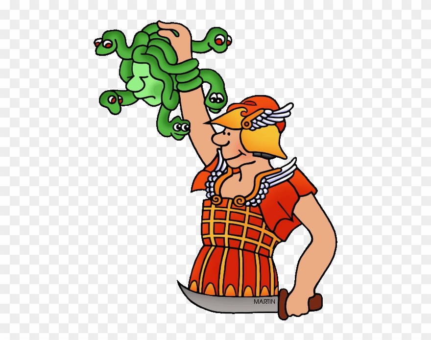 Perseus And The Medusa - Perseus And Medusa Ks2 Clipart