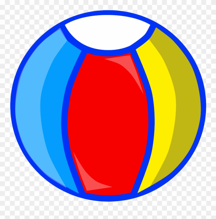 Image Beach Ball New - Strive For The Million Beach Ball Clipart