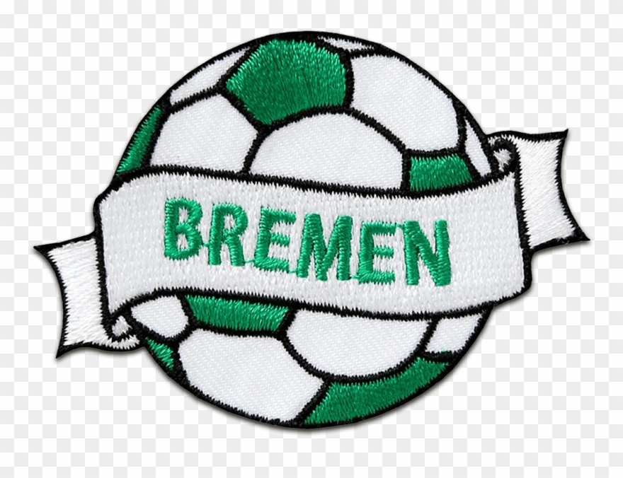 Fußball Ball - Embroidered Patch Clipart