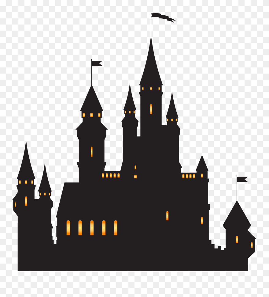 Castle Silhouette Png Clip Ar - Magic Tree House Castle Transparent Png