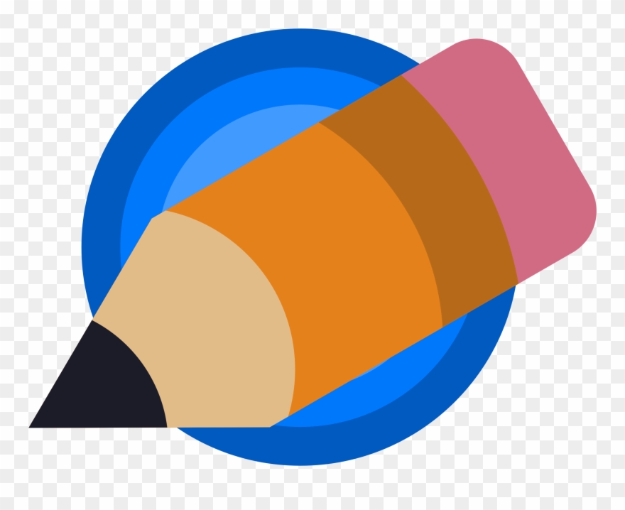 D Big Image Png - Pencil 2d Icon Png Clipart