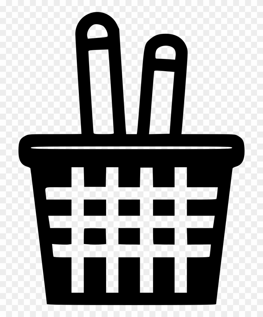 Pen Holder Comments - Paper Clipart