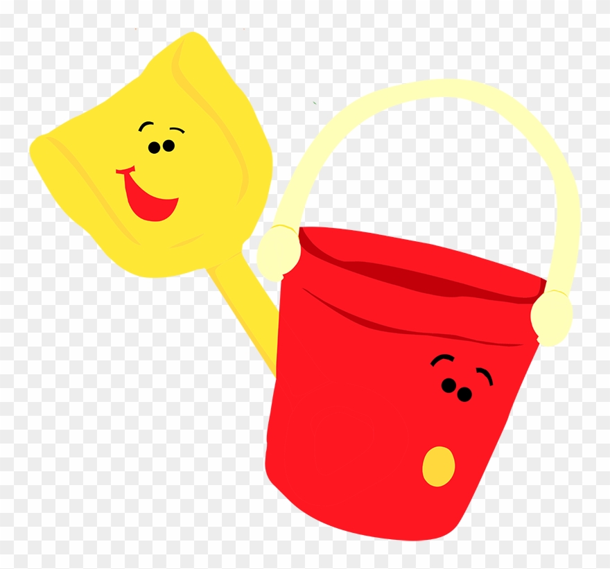 Shovel Clipart Draw - Blues Clues Bucket And Shovel - Png Download