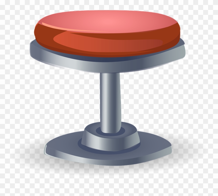 Classroom Desk Cliparts 24, Buy Clip Art - Transparent Stool Png