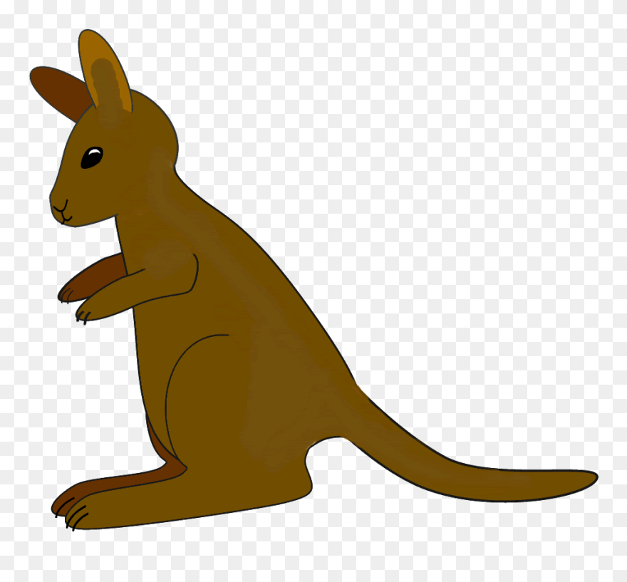 Brown Kangaroo Clipart Kangaroo Clip Art - Brown Kangaroo Clipart - Png Download