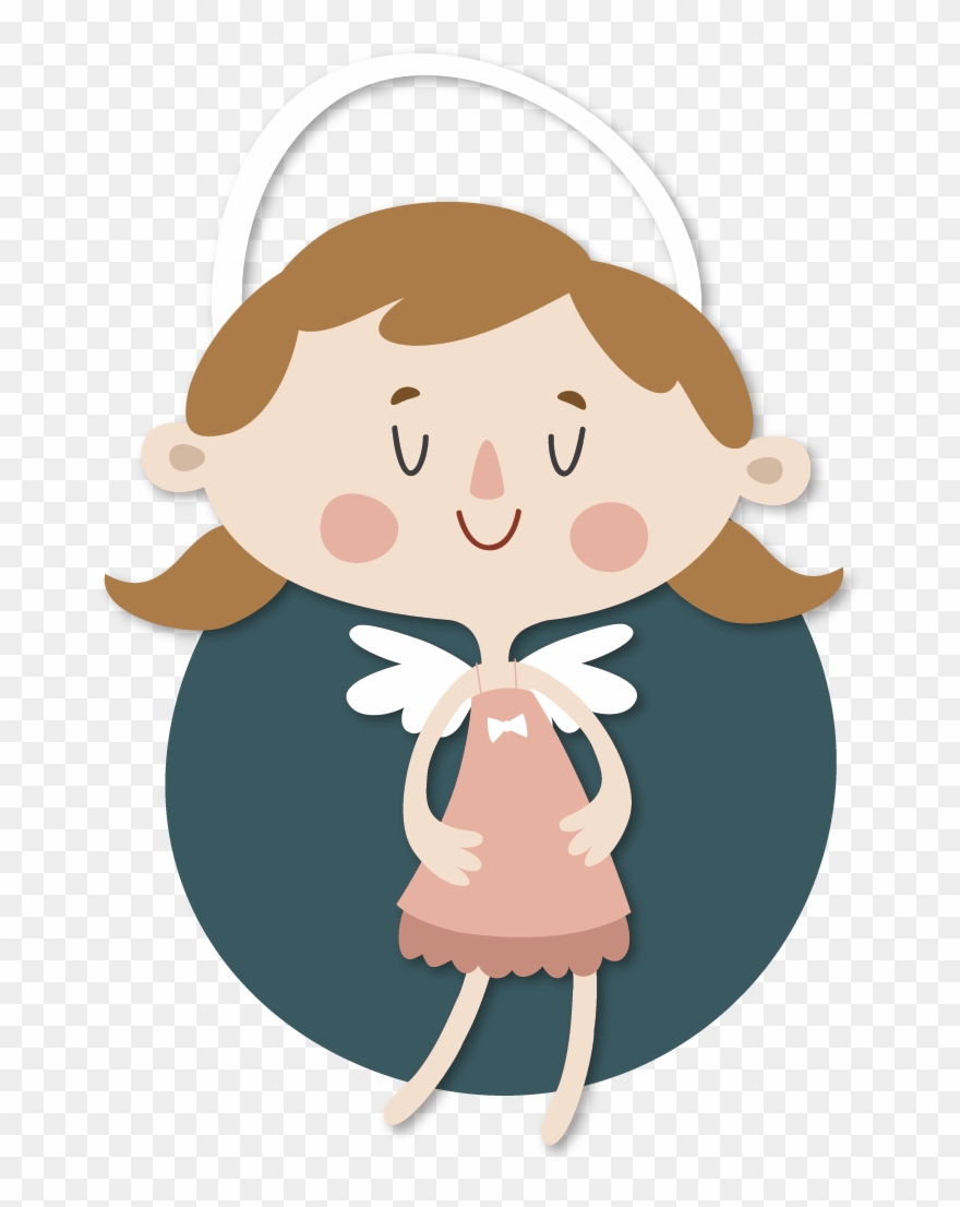 Clip Art Cute Angel Transprent Png Free - Illustration Transparent Png