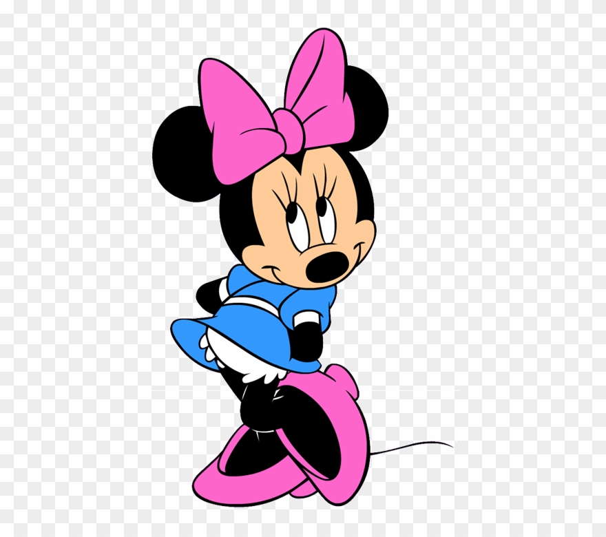 Mini Mouse Clipart - Shy Minnie Mouse - Png Download