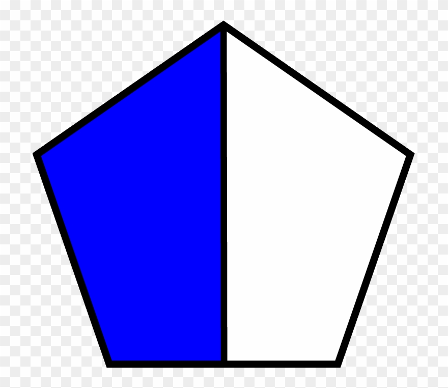 Blank Person Outline - One Half Clipart