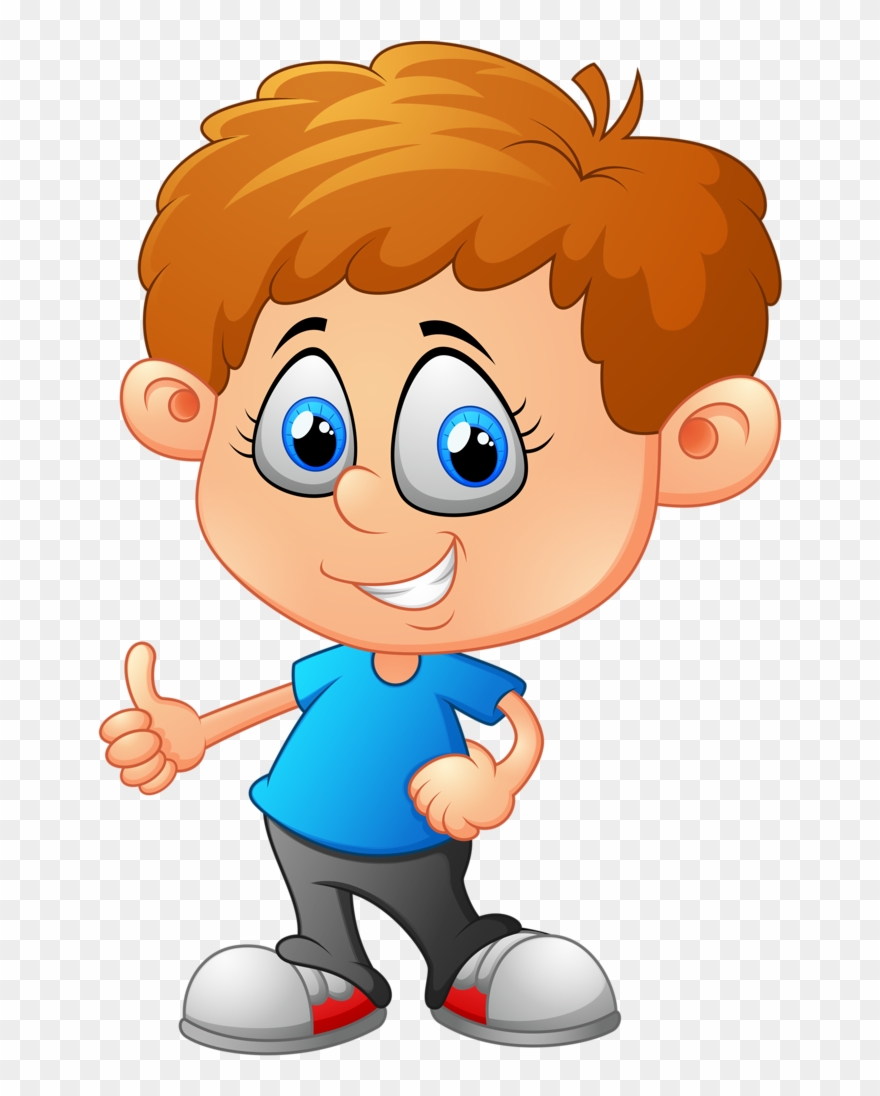 Bonecos * Meninos - Cartoon Boy Giving You Thumbs Up Clipart