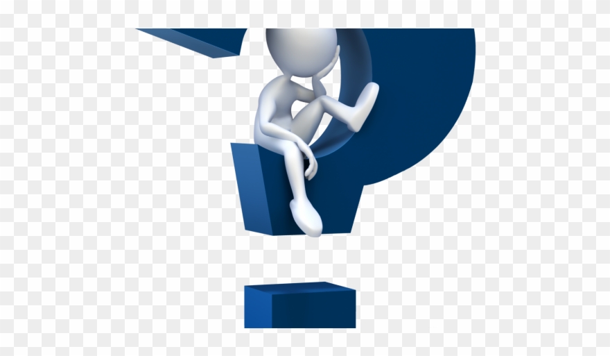 Blue Question Mark Transparent Background Clipart