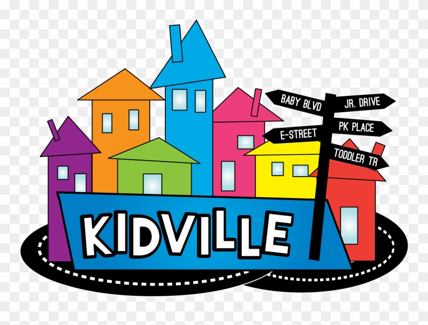 Kidville Southgate Church Log Clipart