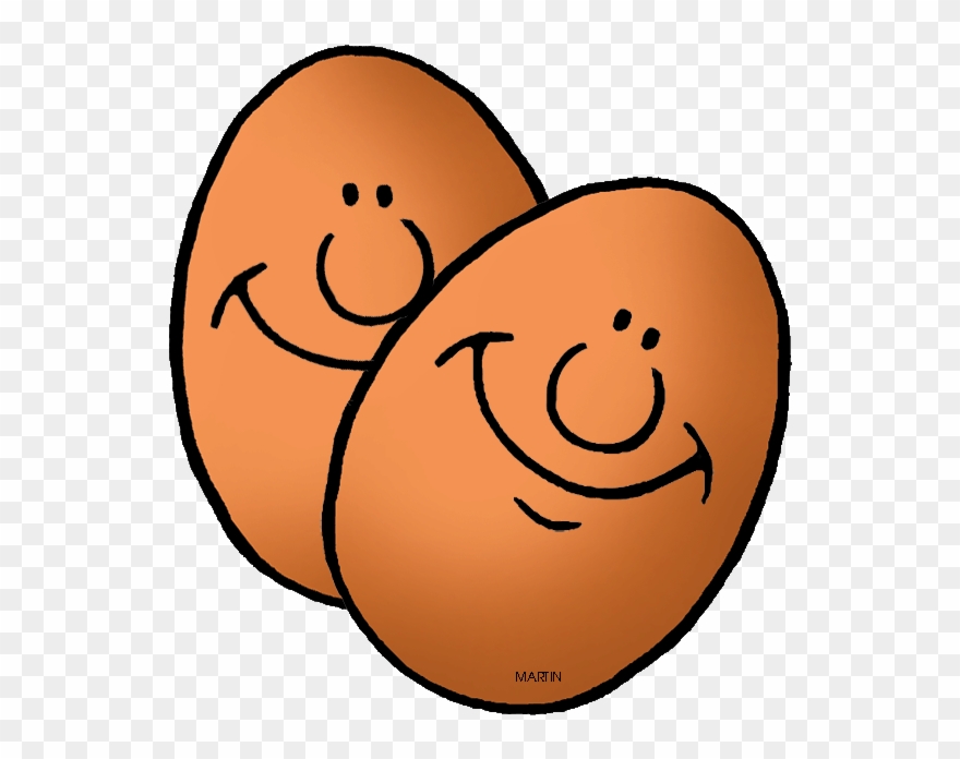 Egg Clipart Face - Egg With Face Clipart - Png Download
