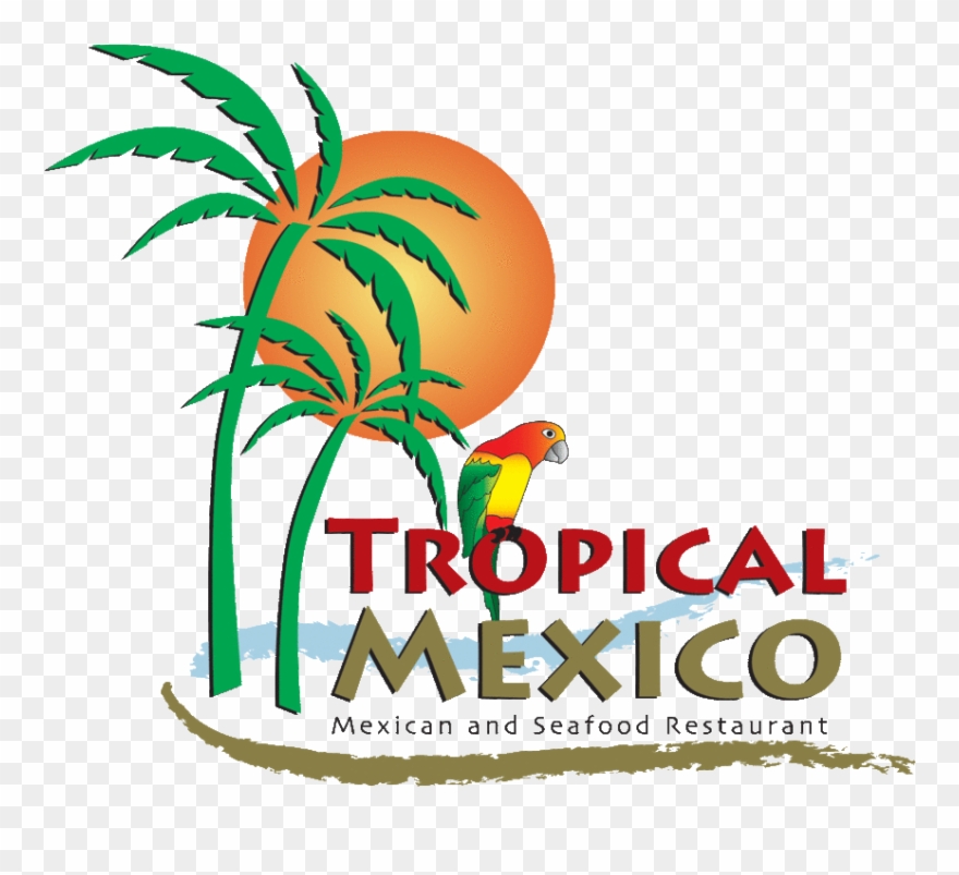 Tropical Mexico Pomona Clipart Mexican Cuisine Tropical - Mexican Restaurant Menu Cover - Png Download