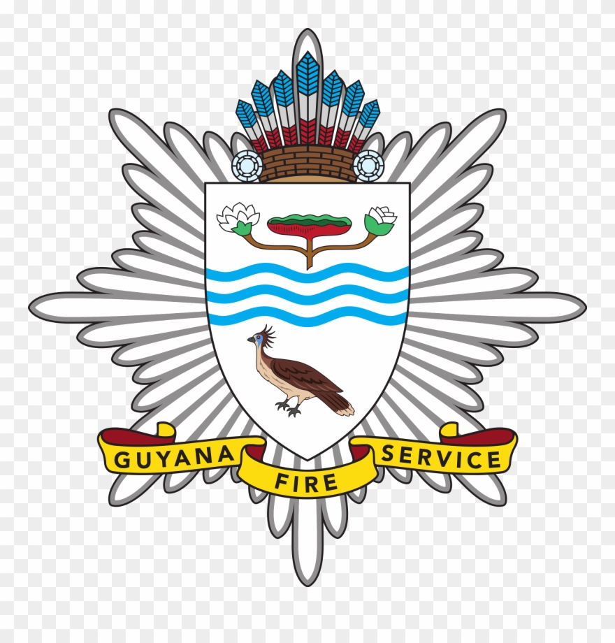 Open - Guyana Fire Service Logo Clipart