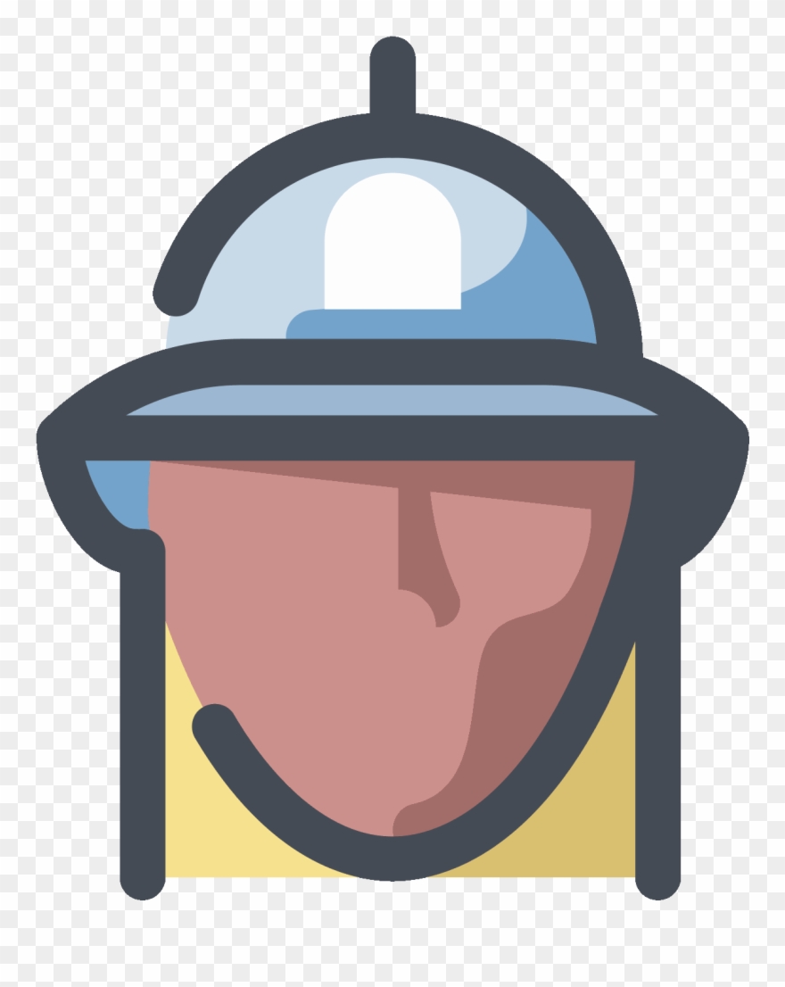 Fireman Skin Type 6 Icon - Firefighter Clipart