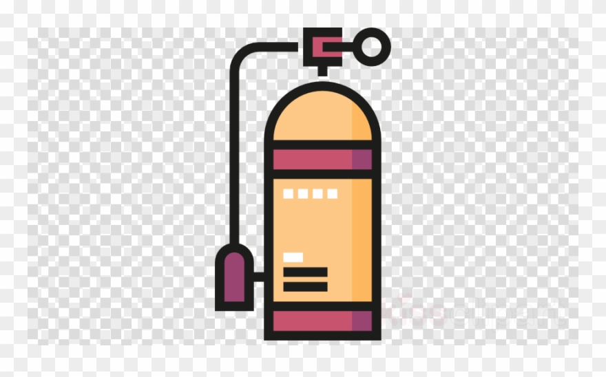 Firefighter Clipart Oxygen Tanks Clip Art - Tubos De Oxigeno Animados - Png Download