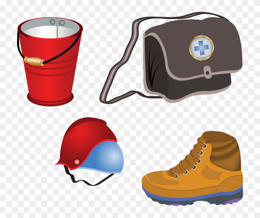 Shoe Clipart Firefighter - Fire Fighter Tools - Png Download