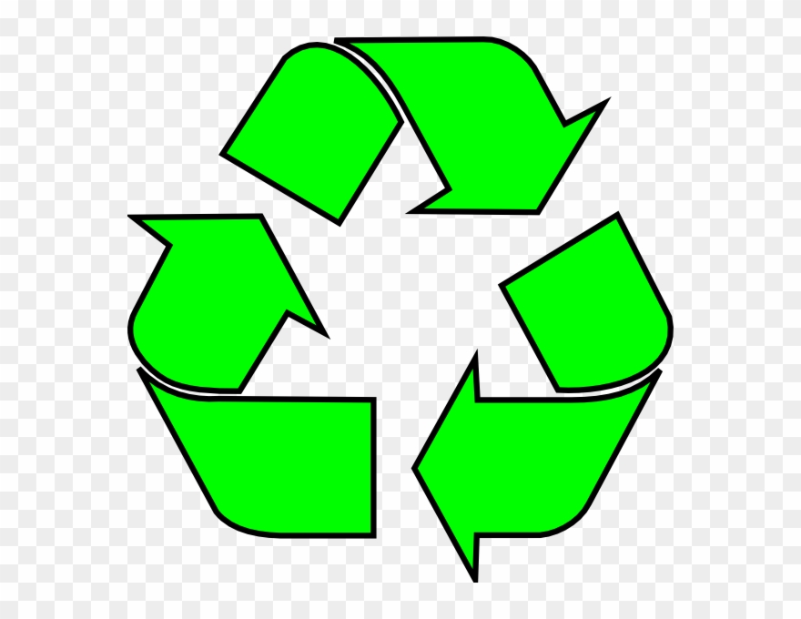 Recycle Symbol Clipart Transparent Background - Png Download