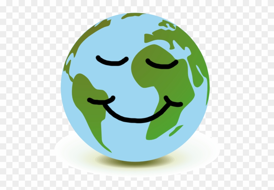 Be Nice To Your Mother She Loves - Happy Planet Earth Png Clipart