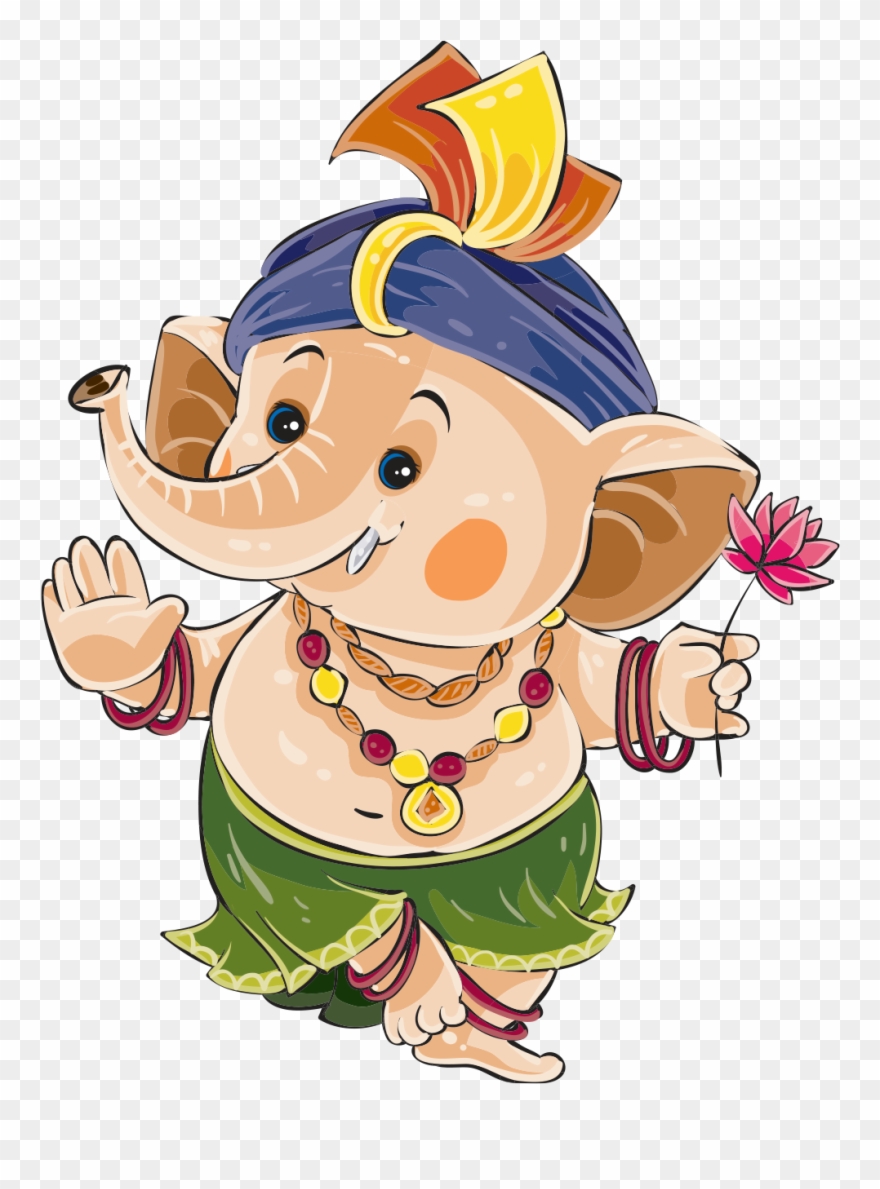 Cute Ganesha Png Hd Cute Ganesha Png Image Free Download - Cute Happy Ganesh Chaturthi Clipart