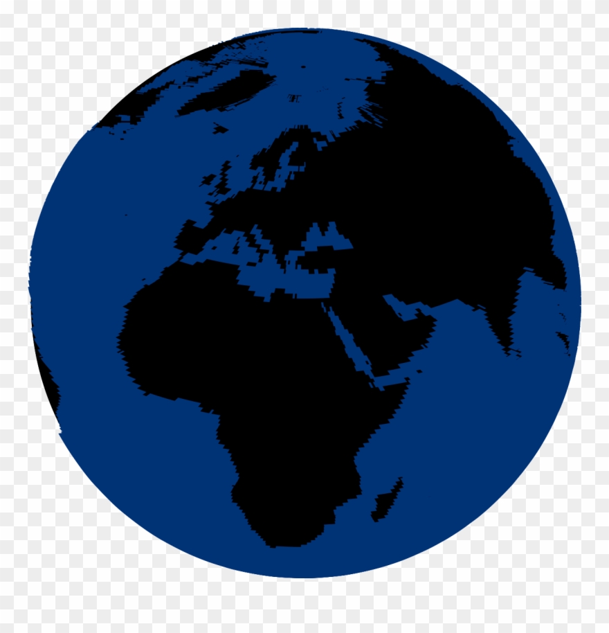 Animated Frames Illustrations Hd Images Photo Big - Black And White 3d Globe Clipart