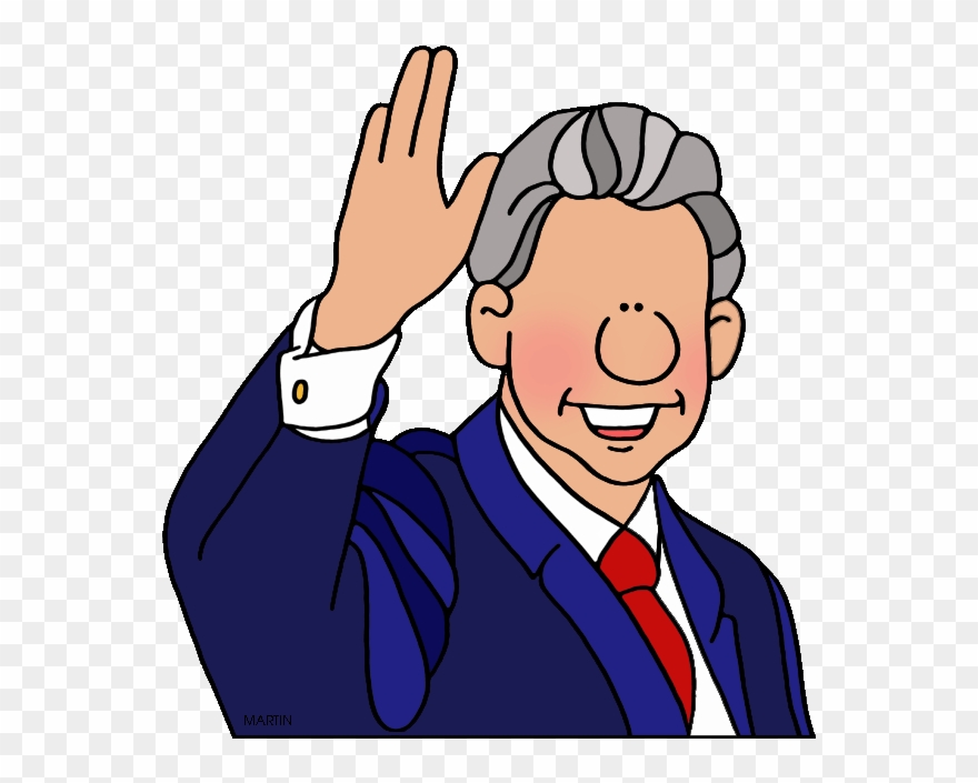 Occupations Clip Art By Phillip Martin, Bill Clinton - Bill Clinton Clip Art - Png Download