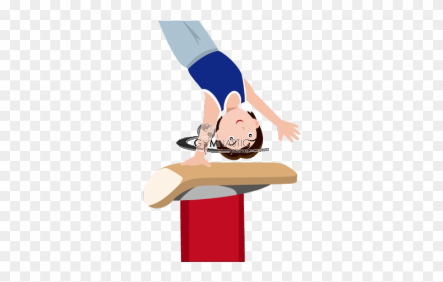 Gymnast Clipart Male Gymnast - Png Download