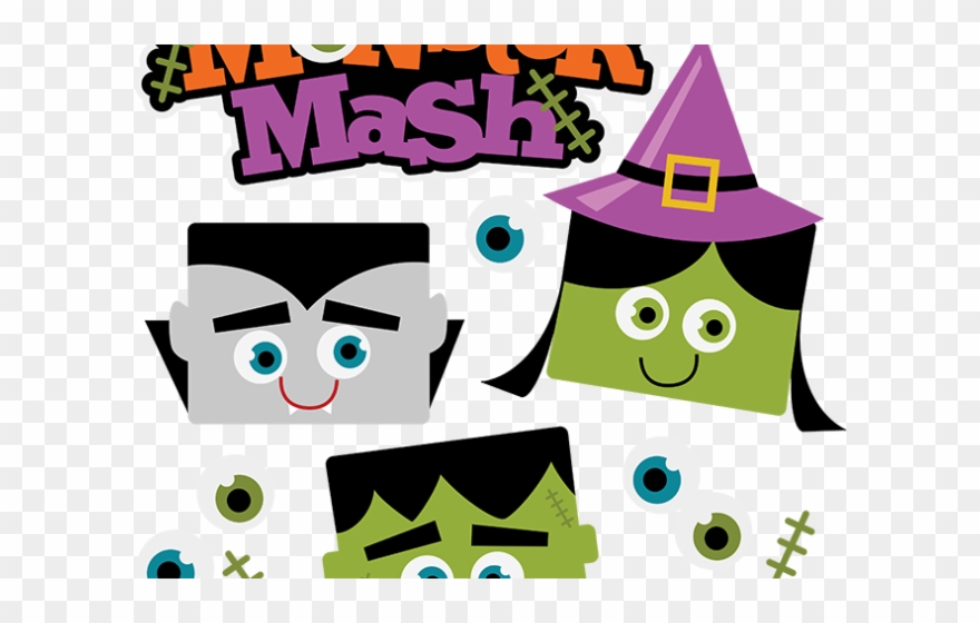 Halloween Clipart Clipart Frankenstein - Monster Mash Clipart - Png Download