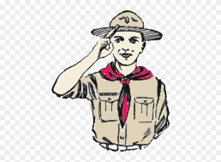 Boy Winter Camping Tips Pinterest - Drawing Of A Boy Scout Clipart