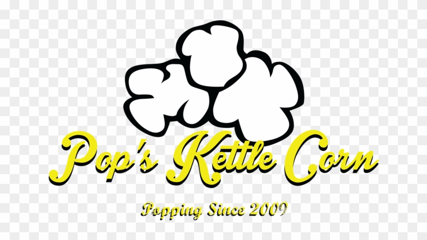 The Pop's Kettle Corn - Popcorn Coloring Page Clipart
