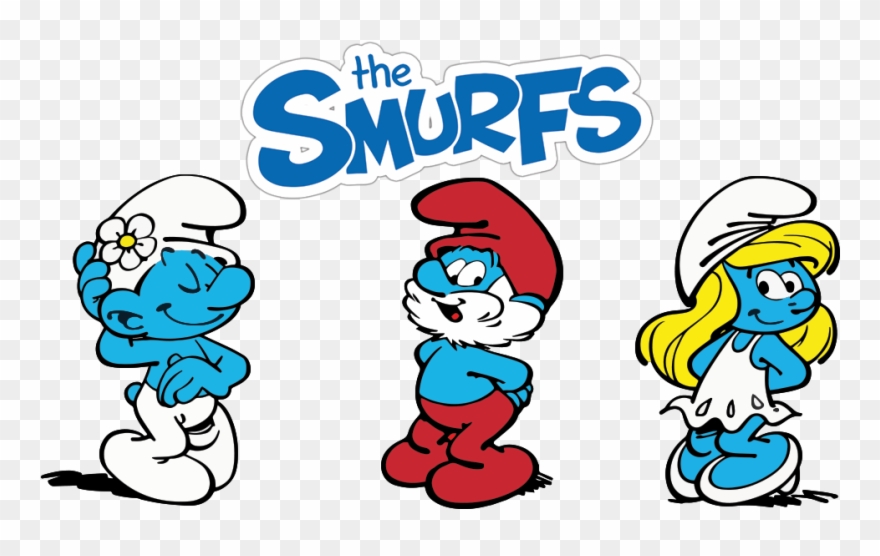 Tv Shows Clipart Gambar - Smurfette T Shirt - Png Download