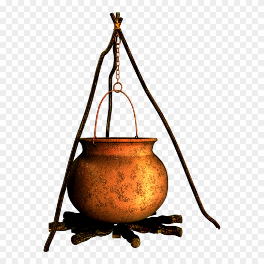 Marmite De Sorcière Png, Chaudron - Chaudron Marmite Clipart