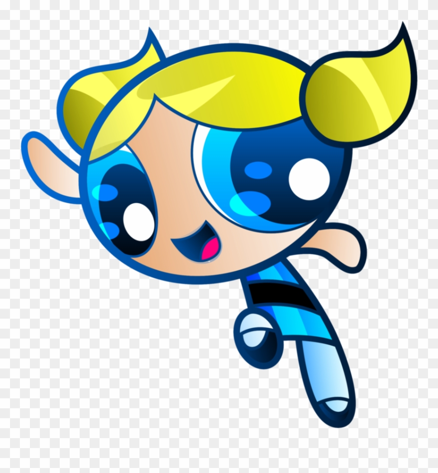 Bubbles Powerpuff Girls Png Clipart Background - Powerpuff Girls Bubbles Transparent Png