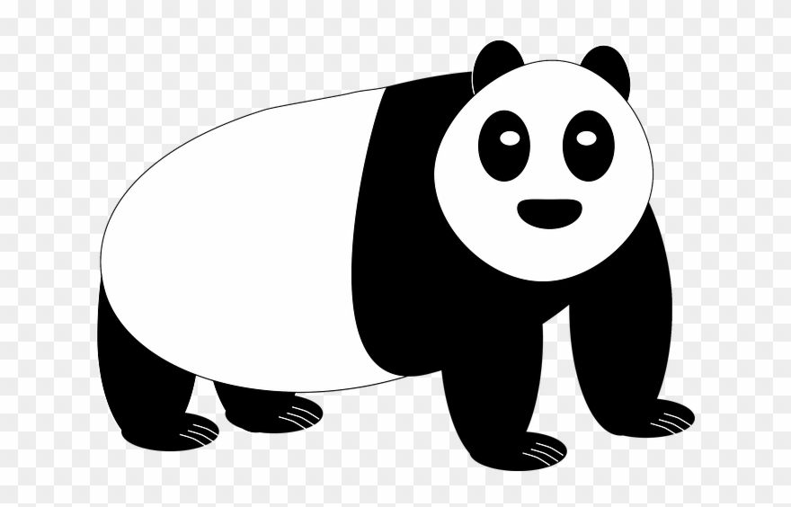 Cute Cartoon Polar Bear 18, Buy Clip Art - Giant Panda - Png Download