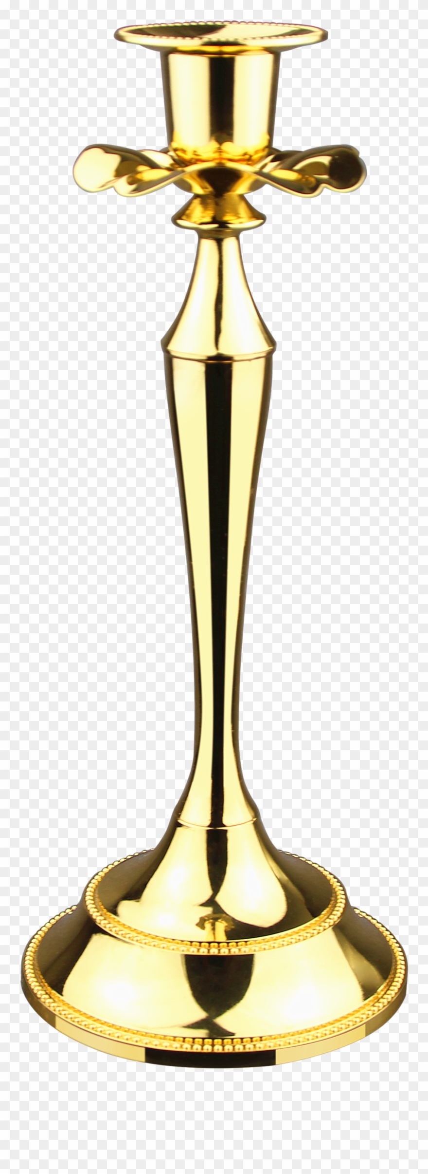 Metal Candle Holders Center Table Candlesticks Parties - Trophy Clipart