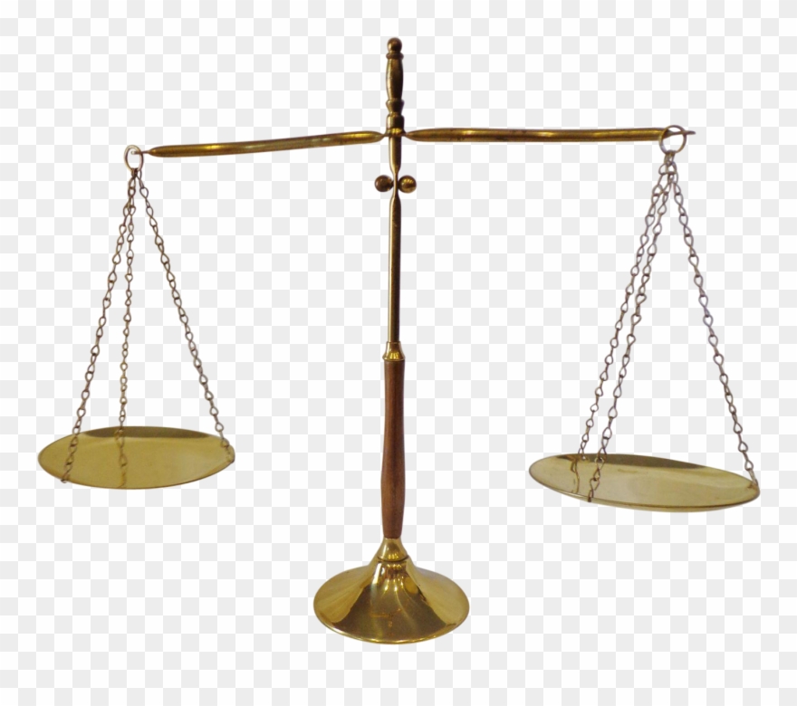 Vintage Mid Century Modern Danish Decorative Scales - Mid-century Modern Clipart