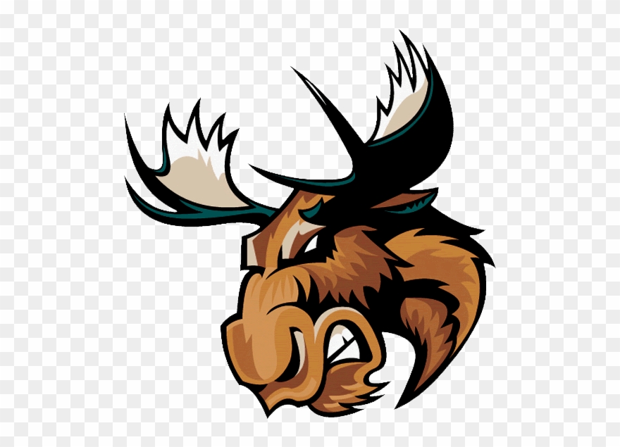 Angry Moose Logo Www Imgkid Com The Image Kid Has It - Manitoba Moose Logo Clipart