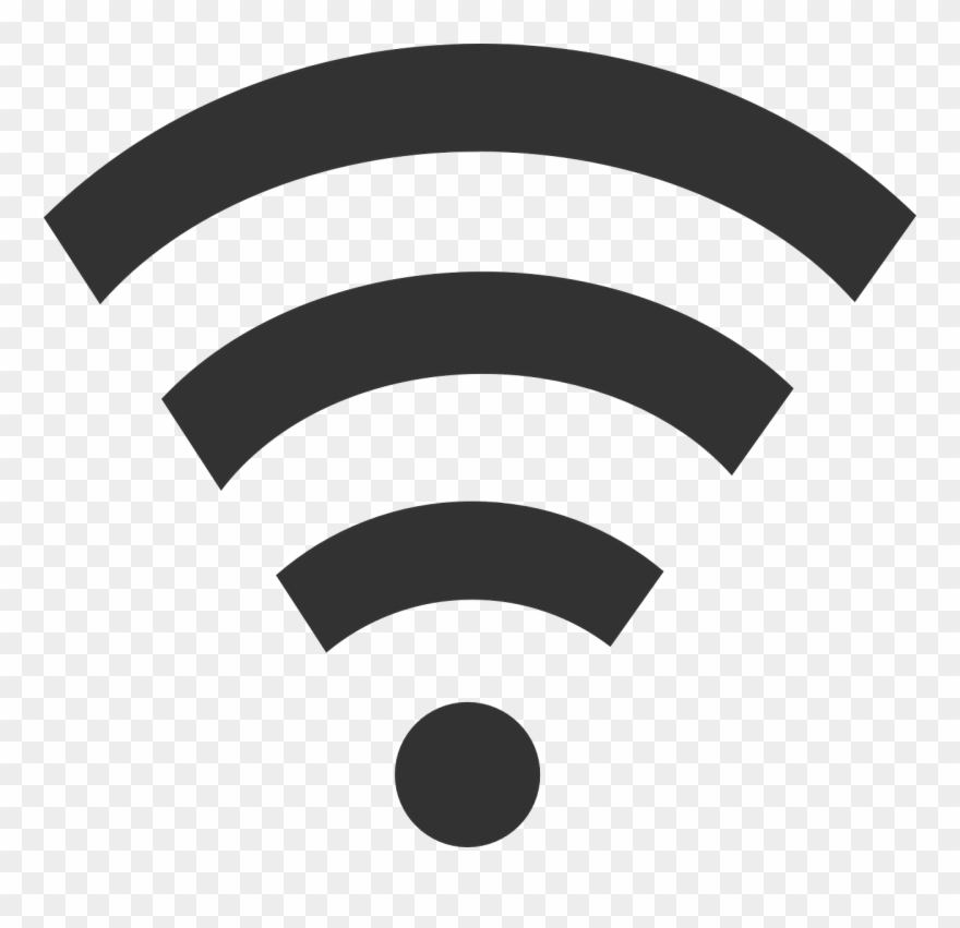 I Read The Symbol For Wireless Connectivity As A Throwback - Logo Wifi Clipart